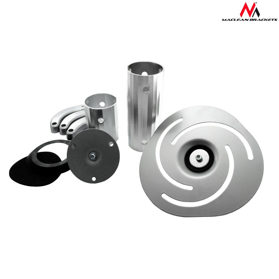 Maclean MC-515 Universal Ceiling Mount for Projector Holder Bracket 10 kg 80-170mm Adjustable Arm Length Sturdy
