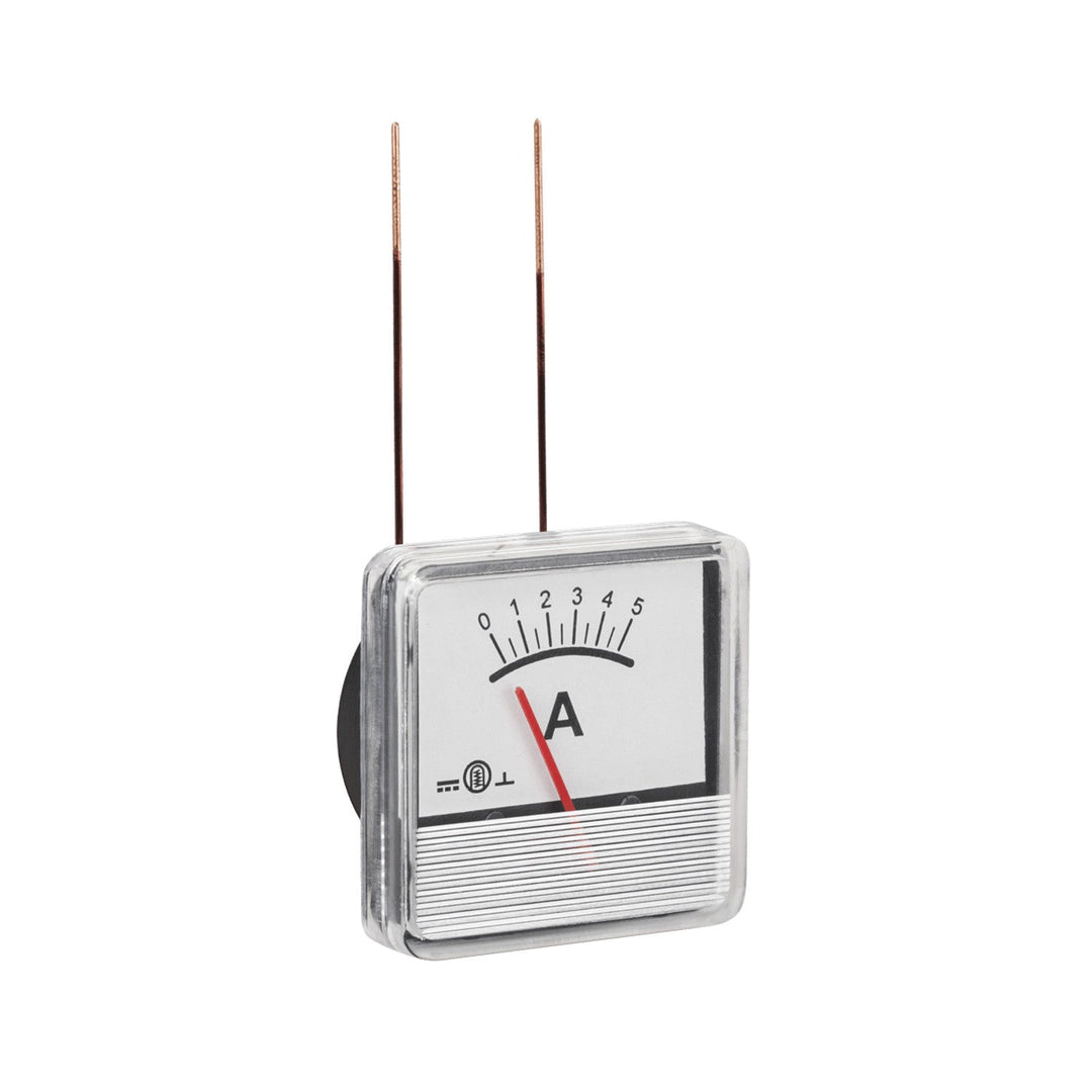 Analog ammeter 5A WP05 square for measuring direct current