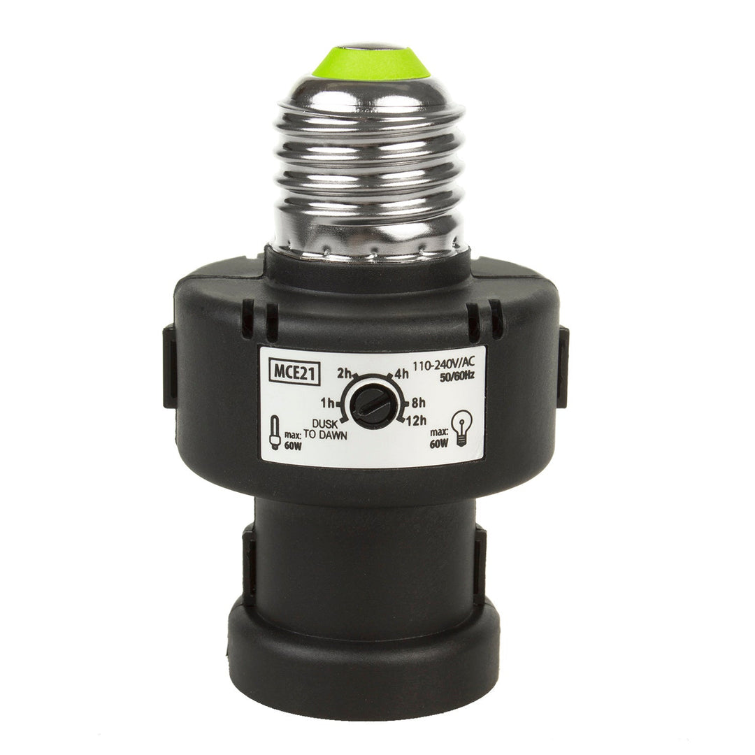 Maclean Energy MCE21B Light Control Sensor Holder for bulb IP20 E27 max 60W