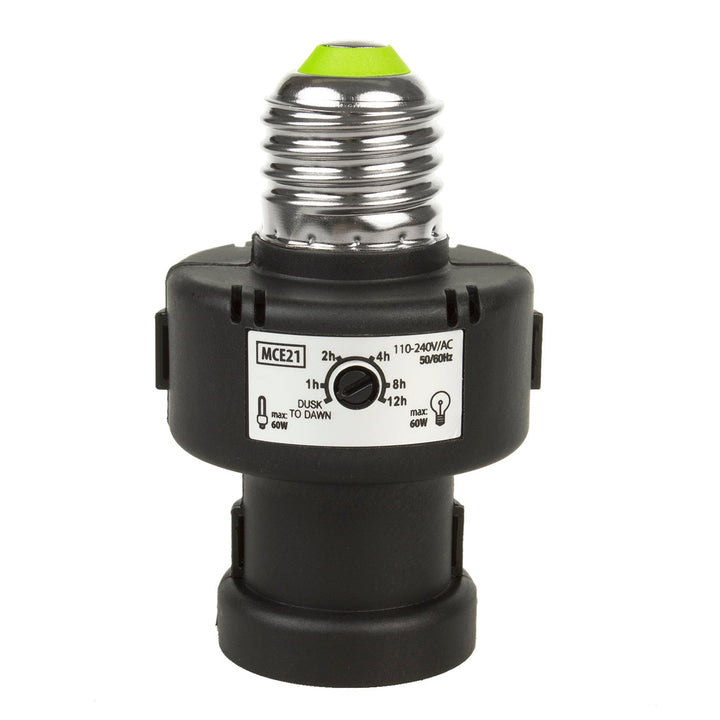Maclean Energy MCE21B Light Control Sensor Holder for bulb IP20 E27 max 60W