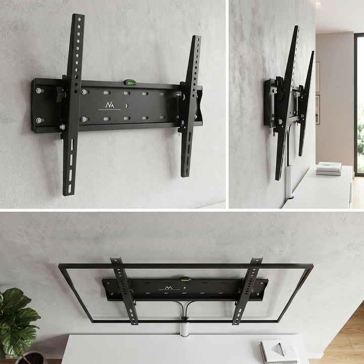 Maclean MC-665 TV Bracket Wall Mount LED LCD Plasma 32'' - 75" 40kg Steel Adjustable