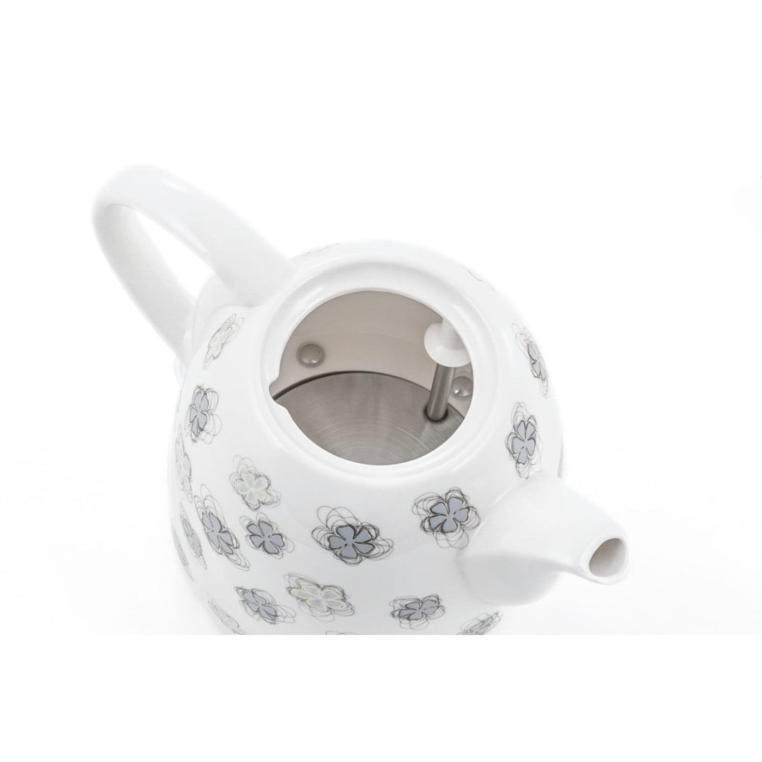Concept RK0010NE Electric Ceramic Kettle Elegant Teapot Retro Water Level Indicator 1200W 1L