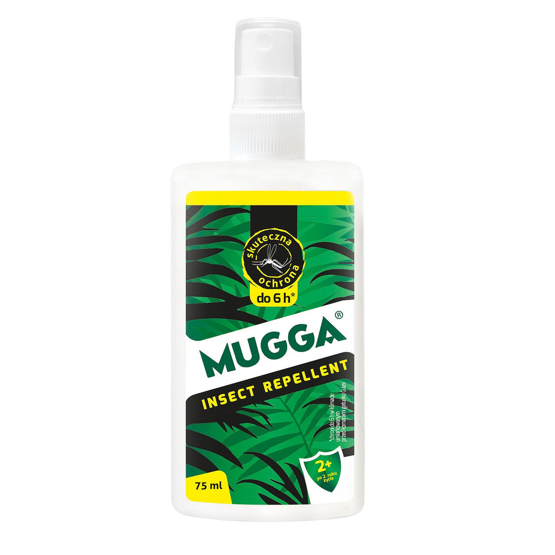Mugga Insect Repellent Spray 75ml Anti Mosquito Fly Tick 9.5% DEET Kids