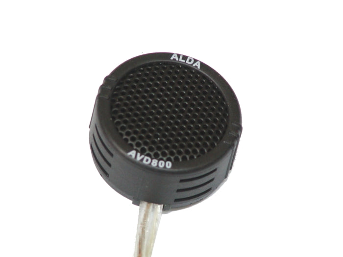 High-performance AVD800 tweeter. Delivering crisp sound with a max power of 200W and impedance of 4 ohms.