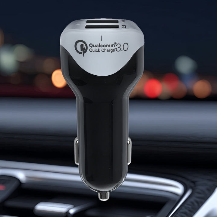Maclean MCE157 Car Charger Dual USB Quick Charge QC 3.0 Universal Smart IC 1.5m 2.4A