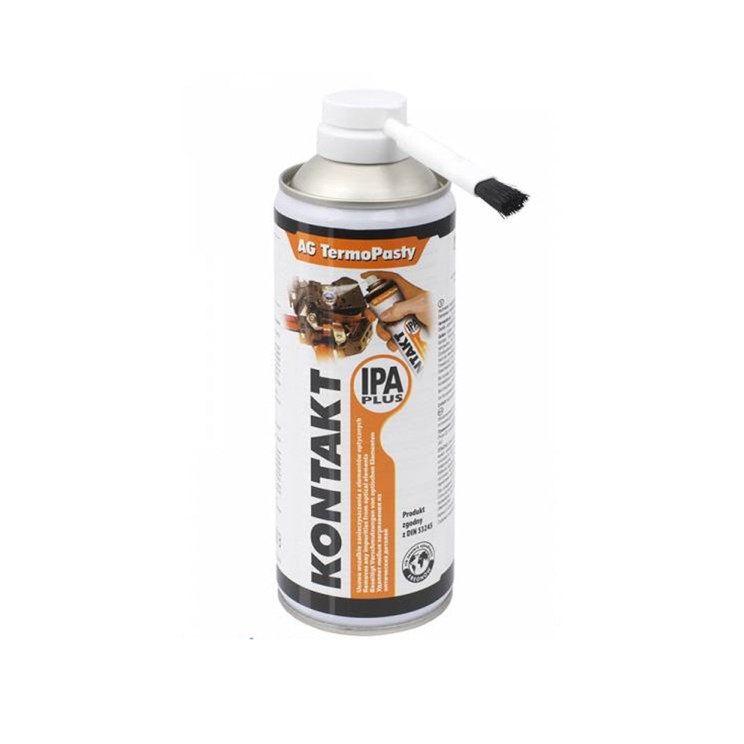IPA Plus Contact Spray, 400 ml, with brush; high-purity isopropyl alcohol, 99.8%