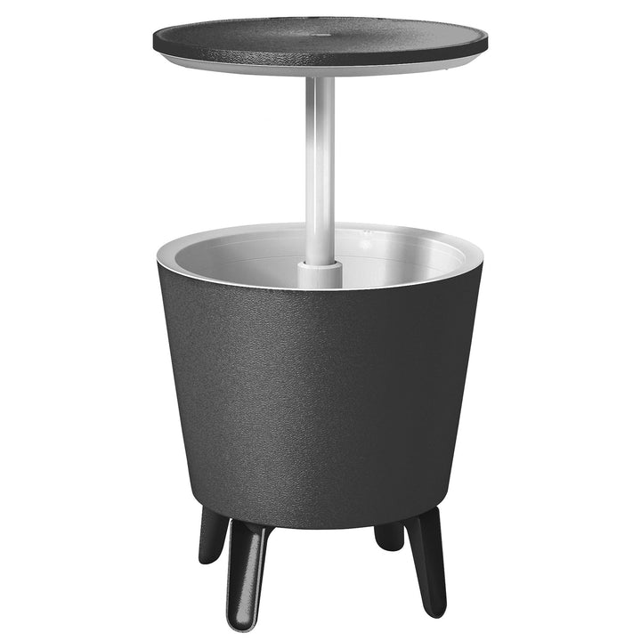 Curver Outdoor Keter Garden Cool Bar Coffe Table with Cooling Function, Grey