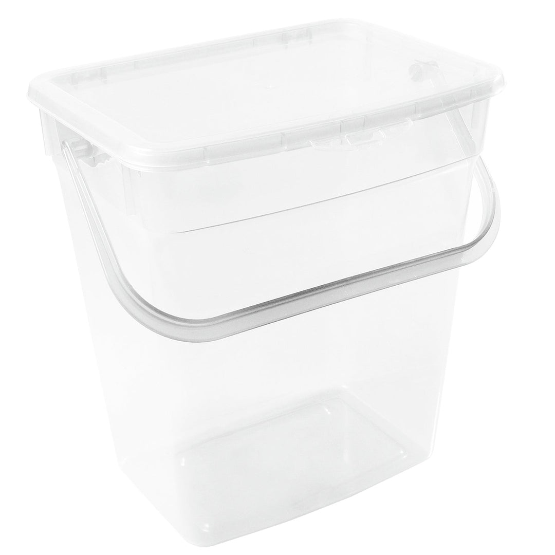 Plast Team 50600802 Washing Powder Storage Container 10L Transparent