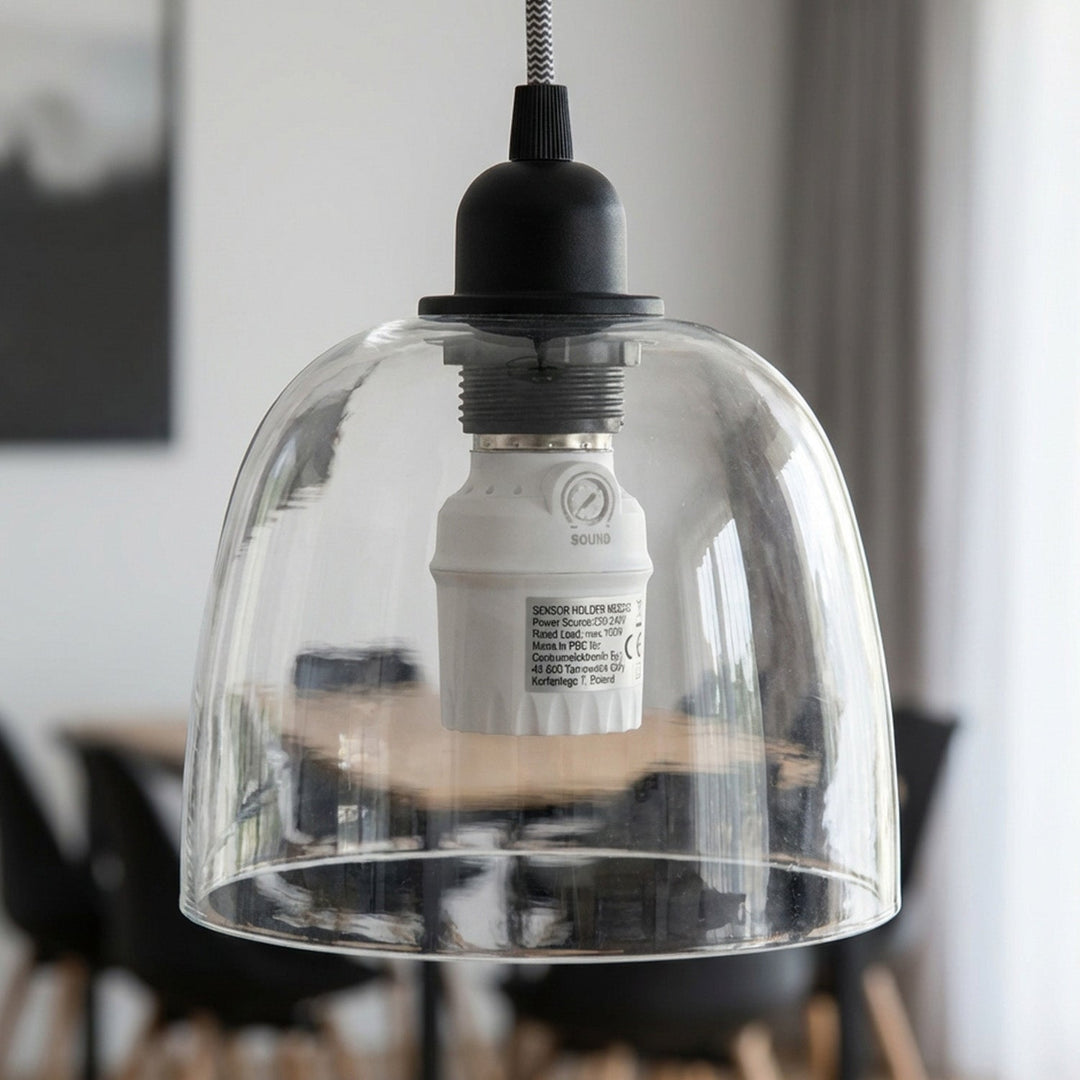Maclean sound sensor bulb holder, E27 with sound sensor, max 100W, range 30dB - 90dB, MCE232