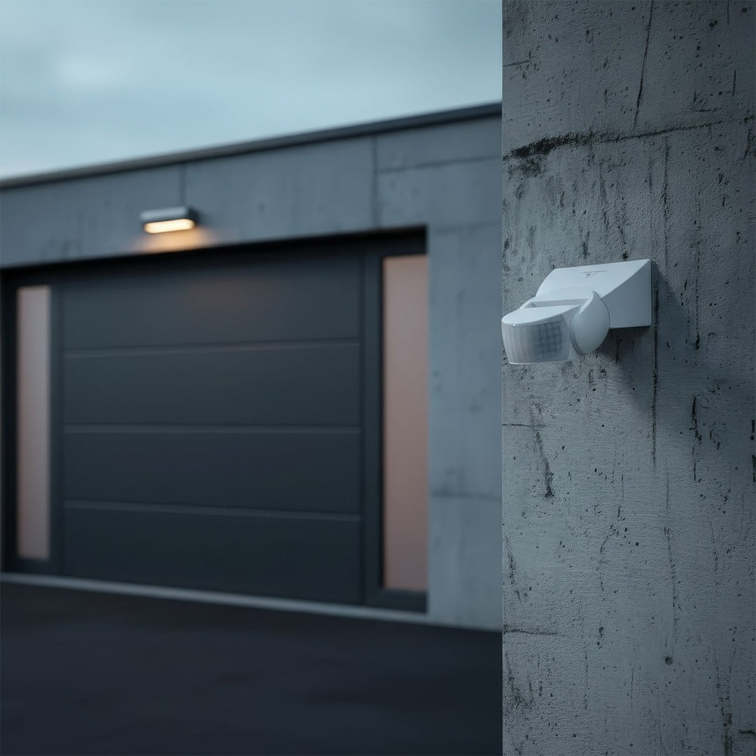 Maclean Energy MCE241 Infrared Motion Sensor with Remote Control IP65, max 800W (Incandescent), max 1200W (LED)