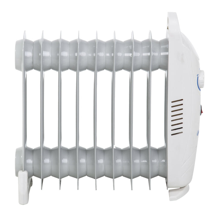 Mesko oil heater, 9 ribs, 1000W, temperature control, gray, MS 7805