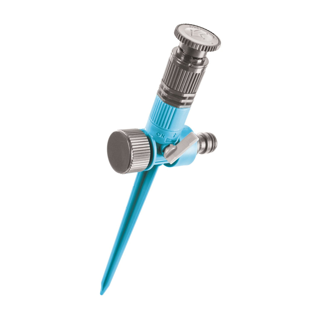 The sector sprinkler Cellfast Conti Ideal has a pinning area of up to 79 m2
