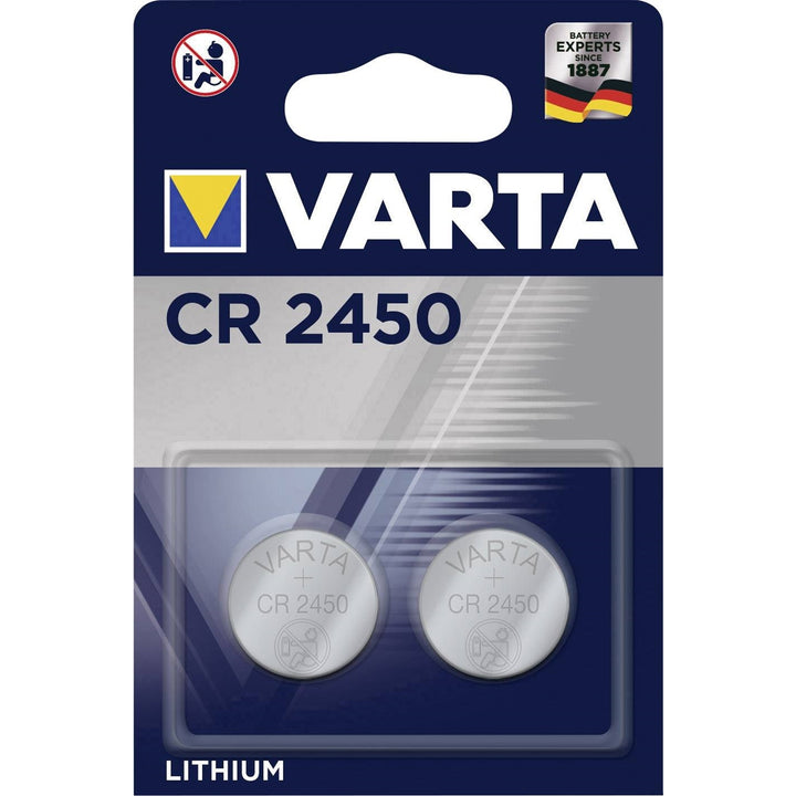 BATTERY CR2450 3V LITOWA VARTA PROFESSIONAL - 2 pieces