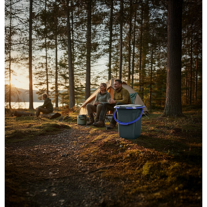 GreenBlue GB320BB Portable Travel Toilet Bucket 19L max. 120kg