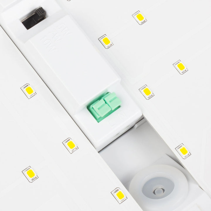 Maclean LED lamp, house number, with twilight sensor, white, max 10W, IP65, neutral color (4000K), max 1000lm, MCE292 W