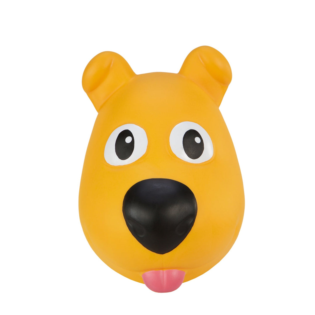 Tootina's yellow dog - inflatable jumping toy for children