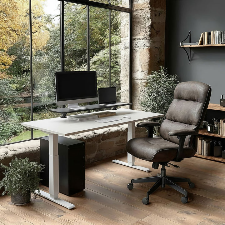 Ergo Office ER-409 Monitor Laptop Stand Desk Mount Table Top Shelf 13" - 32" 20kg Universal 100 x 26cm