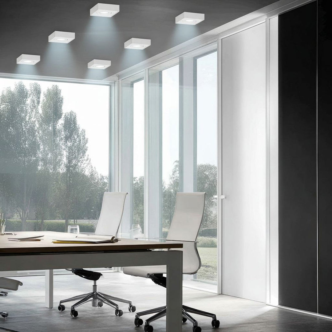 Maclean MCE464 W Ceiling Lighting Fixture Recessed Luminaire Installation Frame GU10 MR16 LED Halogen