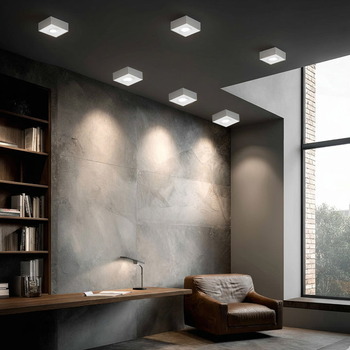 Maclean MCE464 W Ceiling Lighting Fixture Recessed Luminaire Installation Frame GU10 MR16 LED Halogen