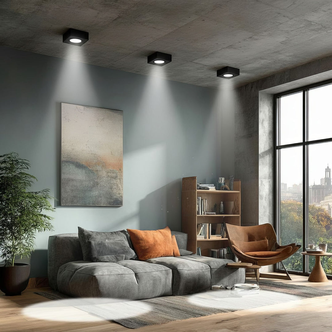 Maclean MCE464 B Ceiling Lighting Fixture Recessed Luminaire Lamp Frame GU10 MR16 LED Halogen