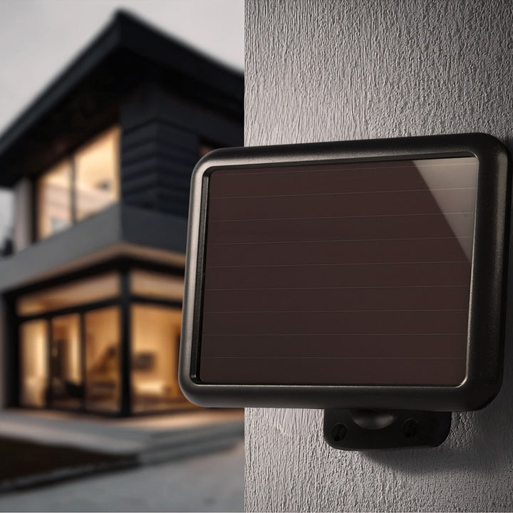 Maclean MCE442 Solar Lamp LED Spotlight Motion Sensor Floodlight Wall Mount Light Twilight IP44 6W 6000K