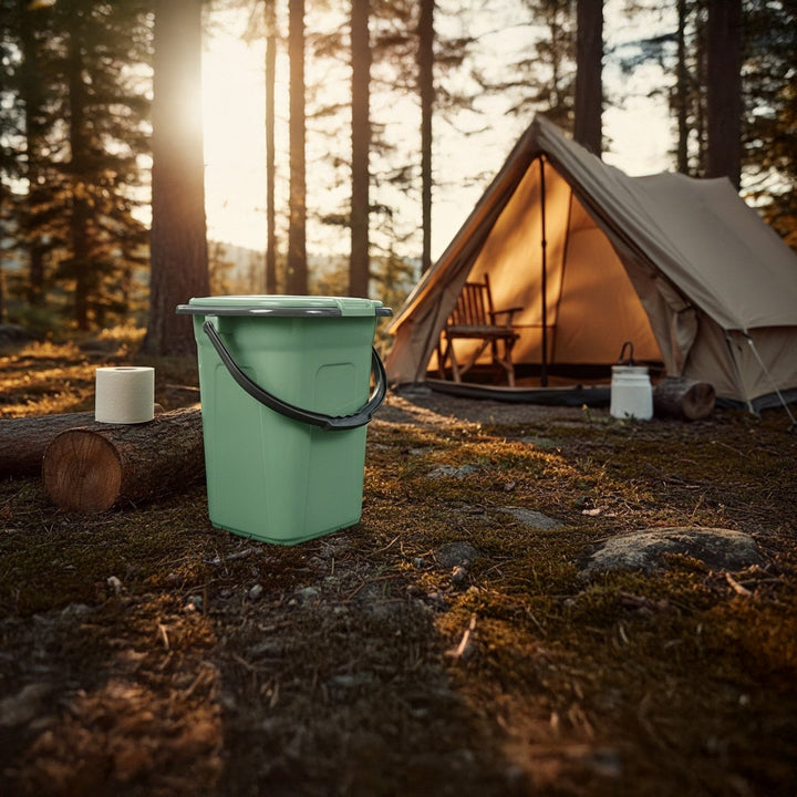 GreenBlue GB320GG Tourist Toilet GreenBlue 19L Green-Gray