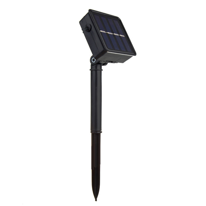 Maclean MCE411 LED Solar Fairy Lights String 144 LED RGB Battery IP44 Icicle Christmas Tree