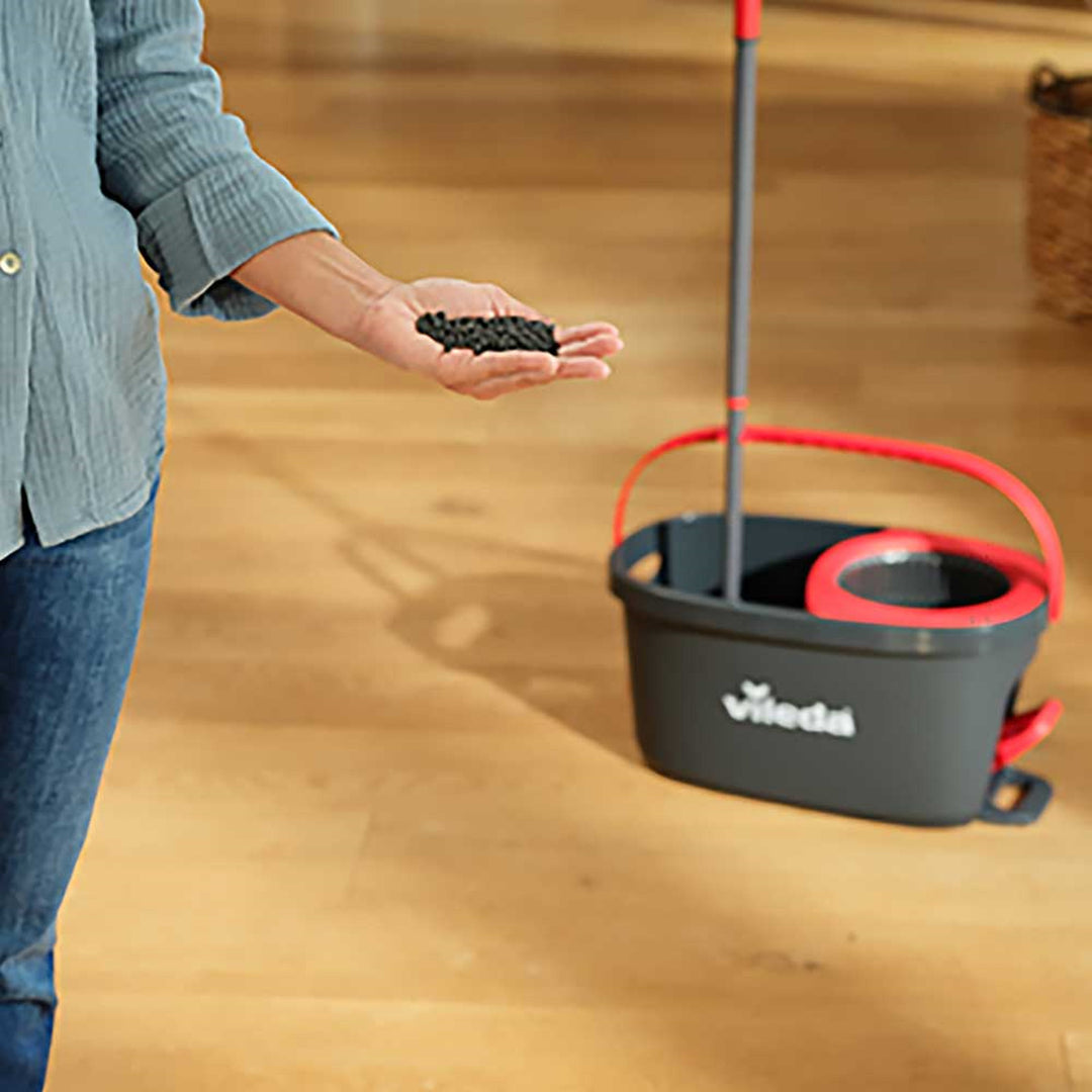Vileda Turbo Deep Clean Spin Mop Set with Handle and Bucket