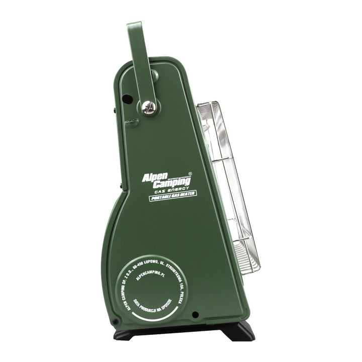 Alpen Camping portable gas stove, gas consumption 124 g/h, piezo ignition, IK-1000 PRO, ICELAND