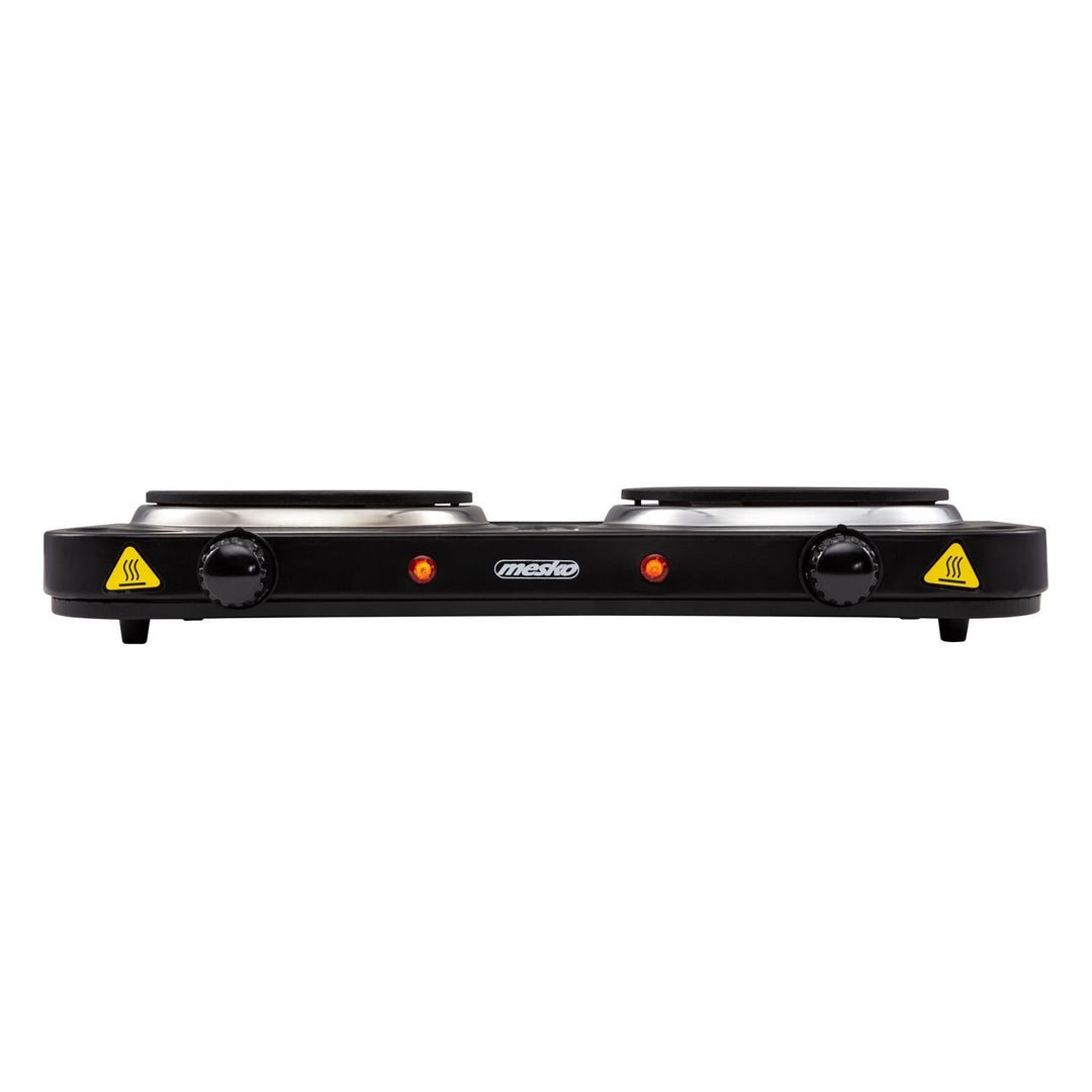 Electric double burner stove 2000W Mesko MS 6509 British plug.