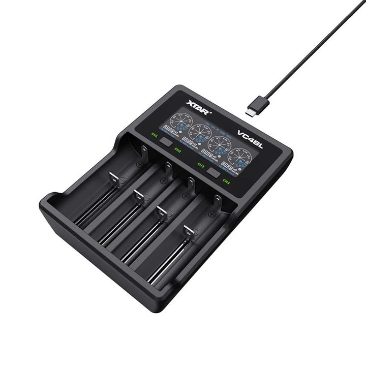 Xtar VC4SL cylindrical battery charger
