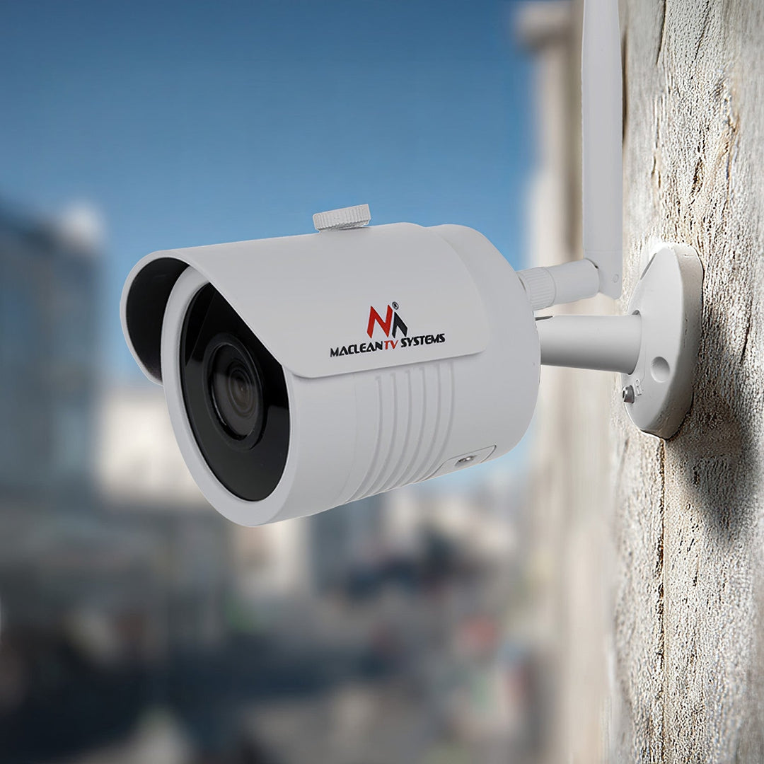 IPC WiFi Security Camera  IP67 Night Surveillance CMOS Sensor App LED ONVIF