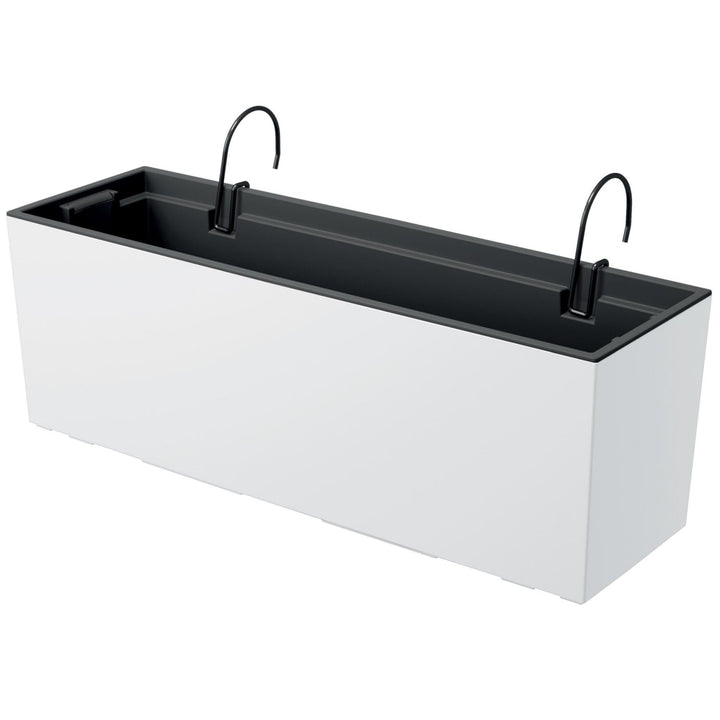 Box with hooks and insert Prosperplast Urbi Case W matt - white
