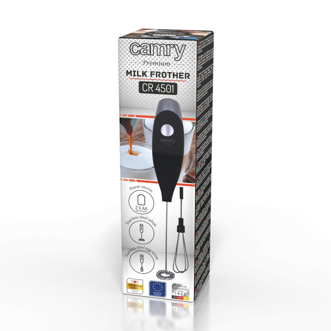 Camry CR 4501 milk frother with stirrer and stand