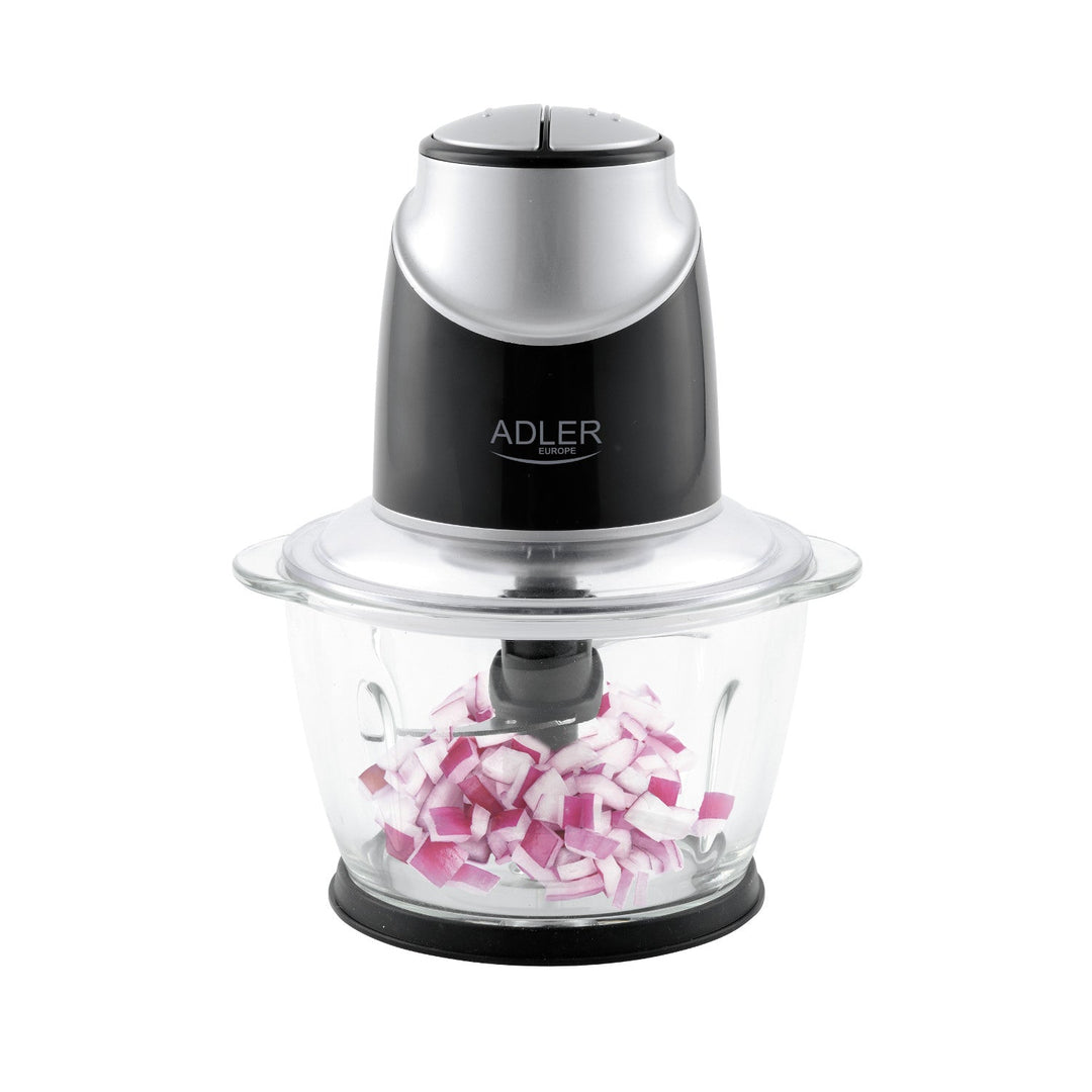Shredder with glass bowl Adler AD 4082 300W stainless steel blades