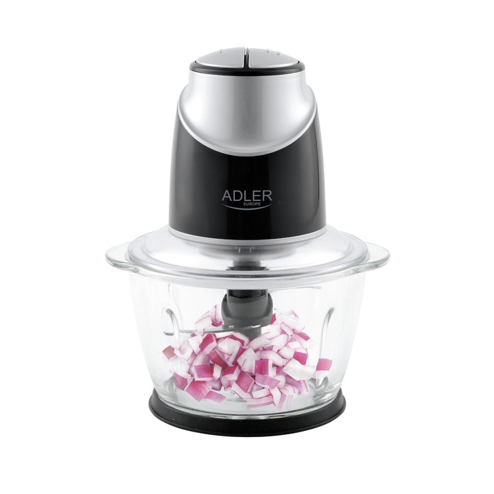 Shredder with glass bowl Adler AD 4082 300W stainless steel blades