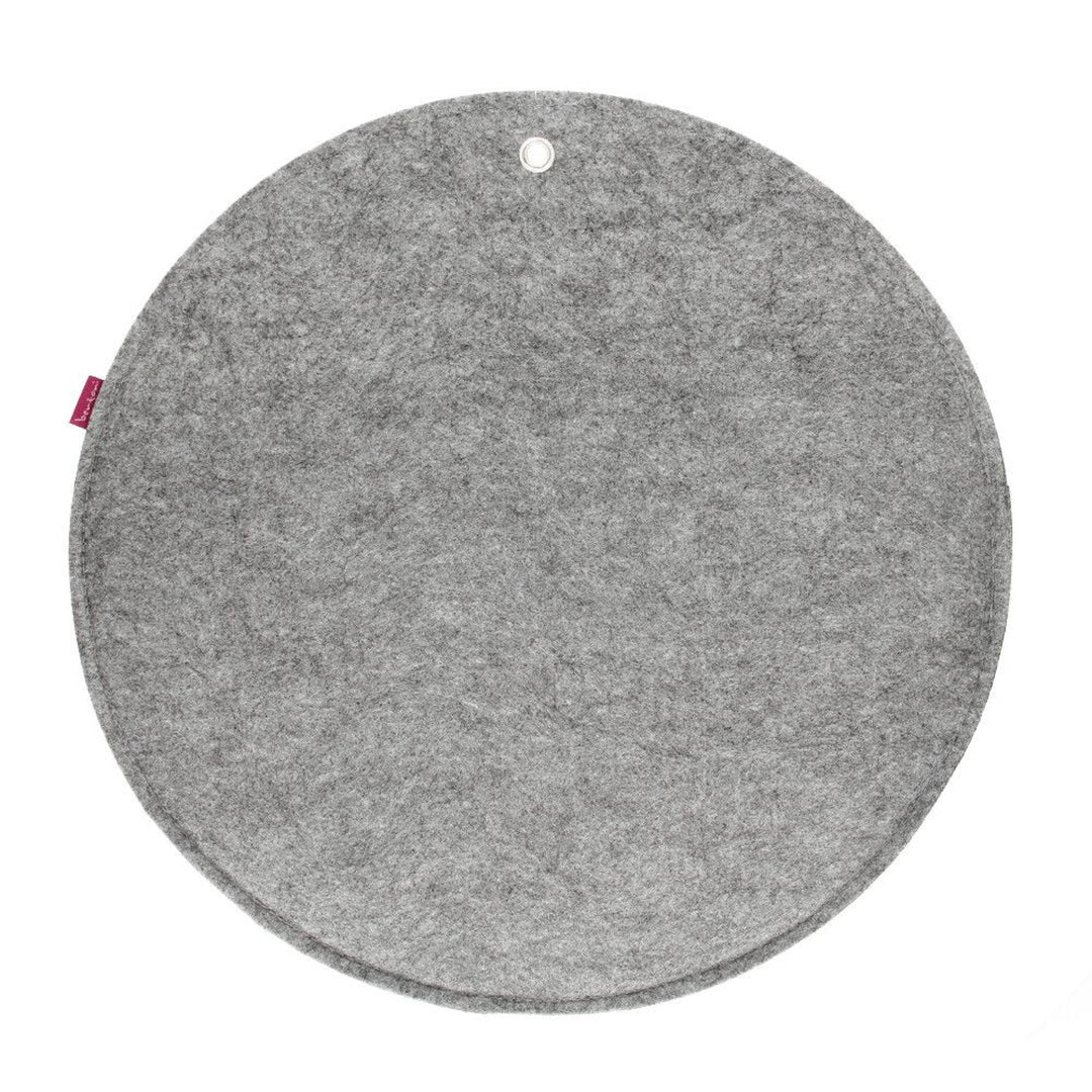 Bertoni felt wall organizer Circle XL diameter 45 cm - gray, 4 pockets