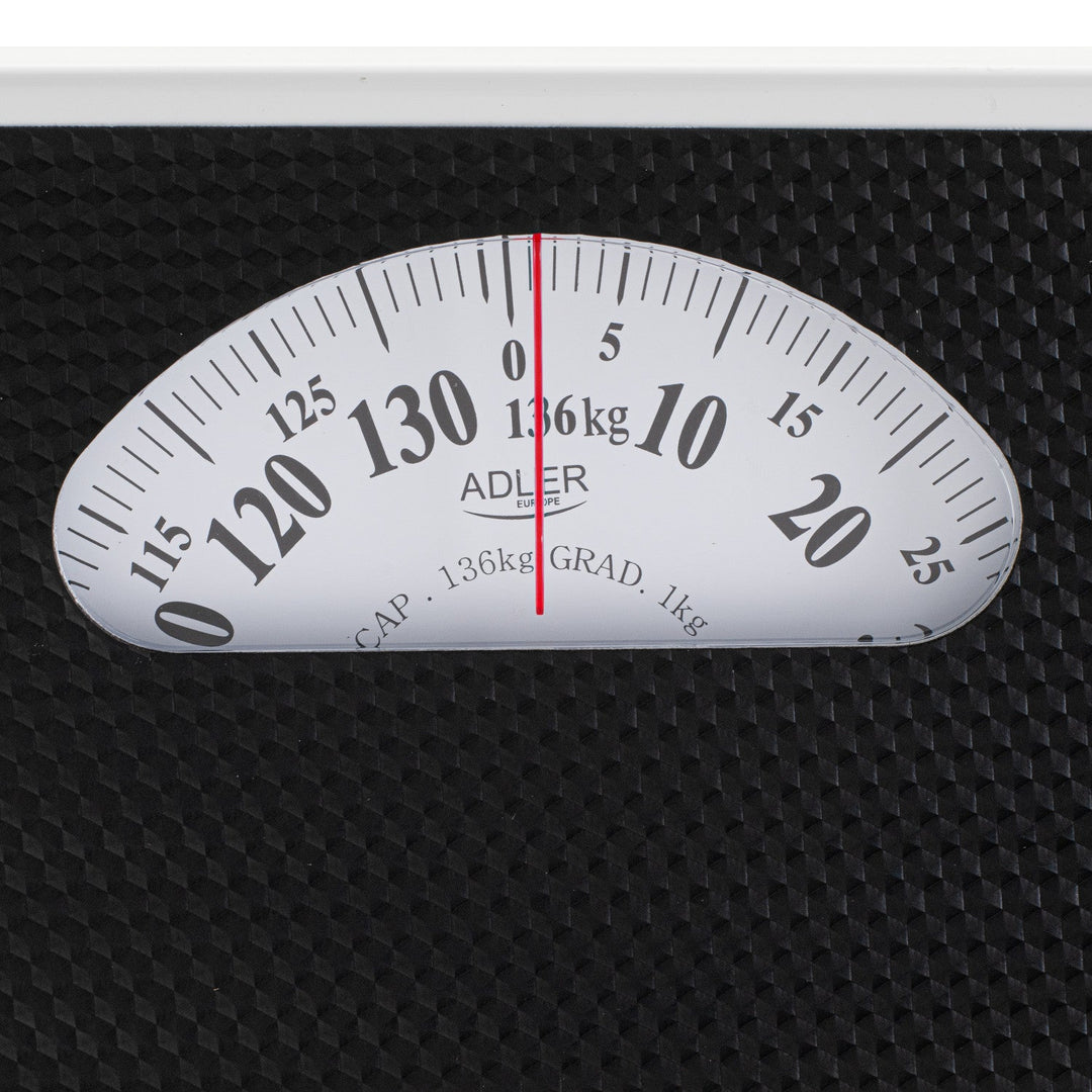 Mechanical bathroom scale Adler AD 8179 load capacity 136 kg