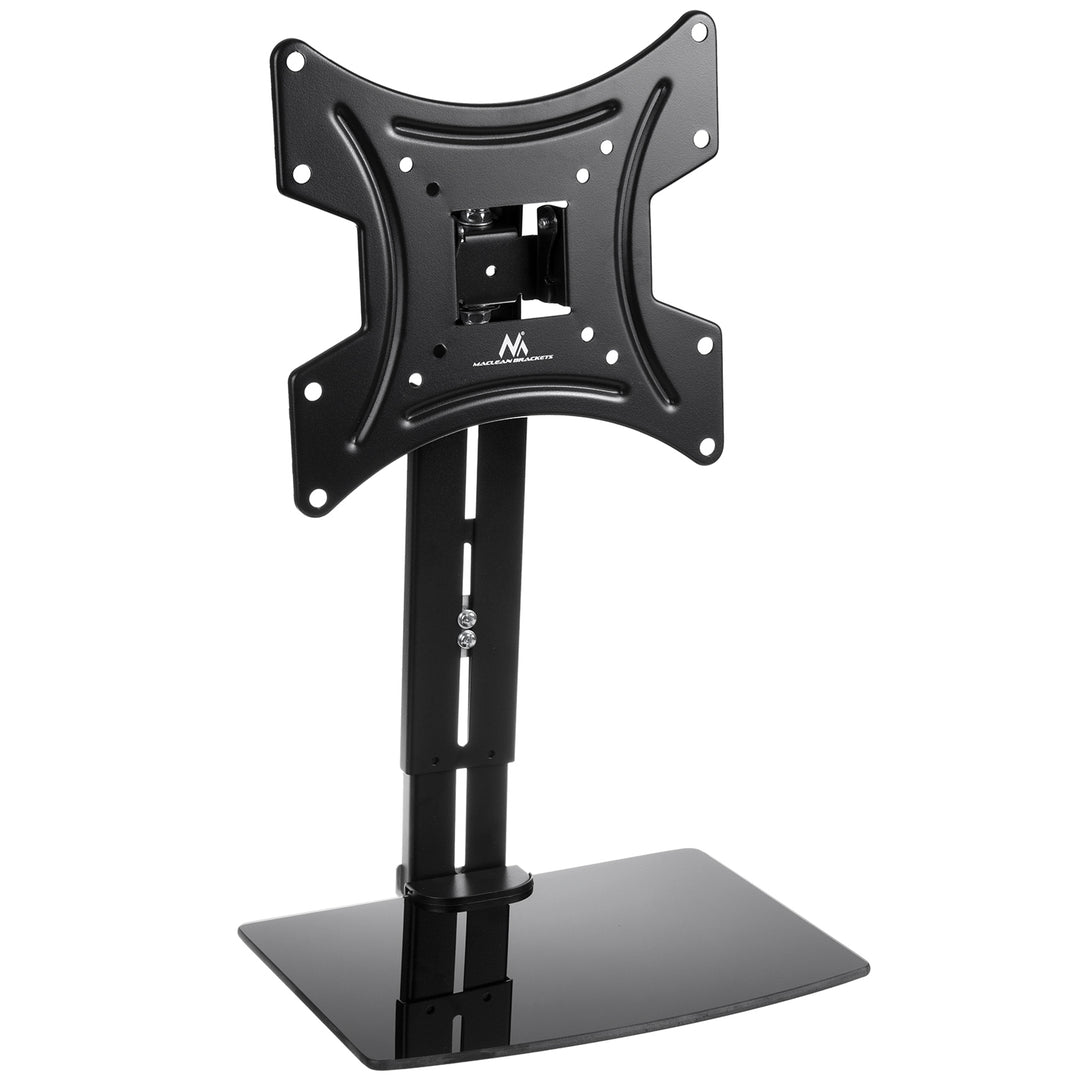 Wall mount for TV with Maclean shelf, max. 20 kg, max. VESA 200x200, for TVs 15-42", MC-451