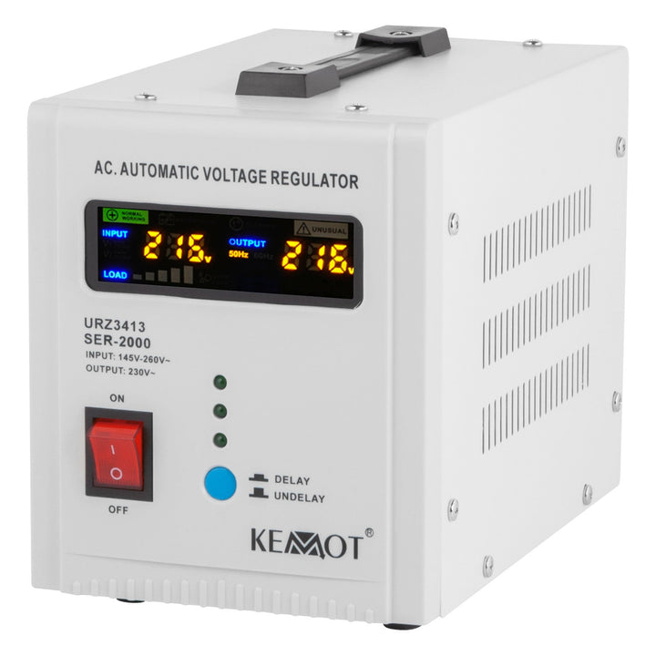 Automatic voltage stabilizer 230 V KEMOT SER-2000