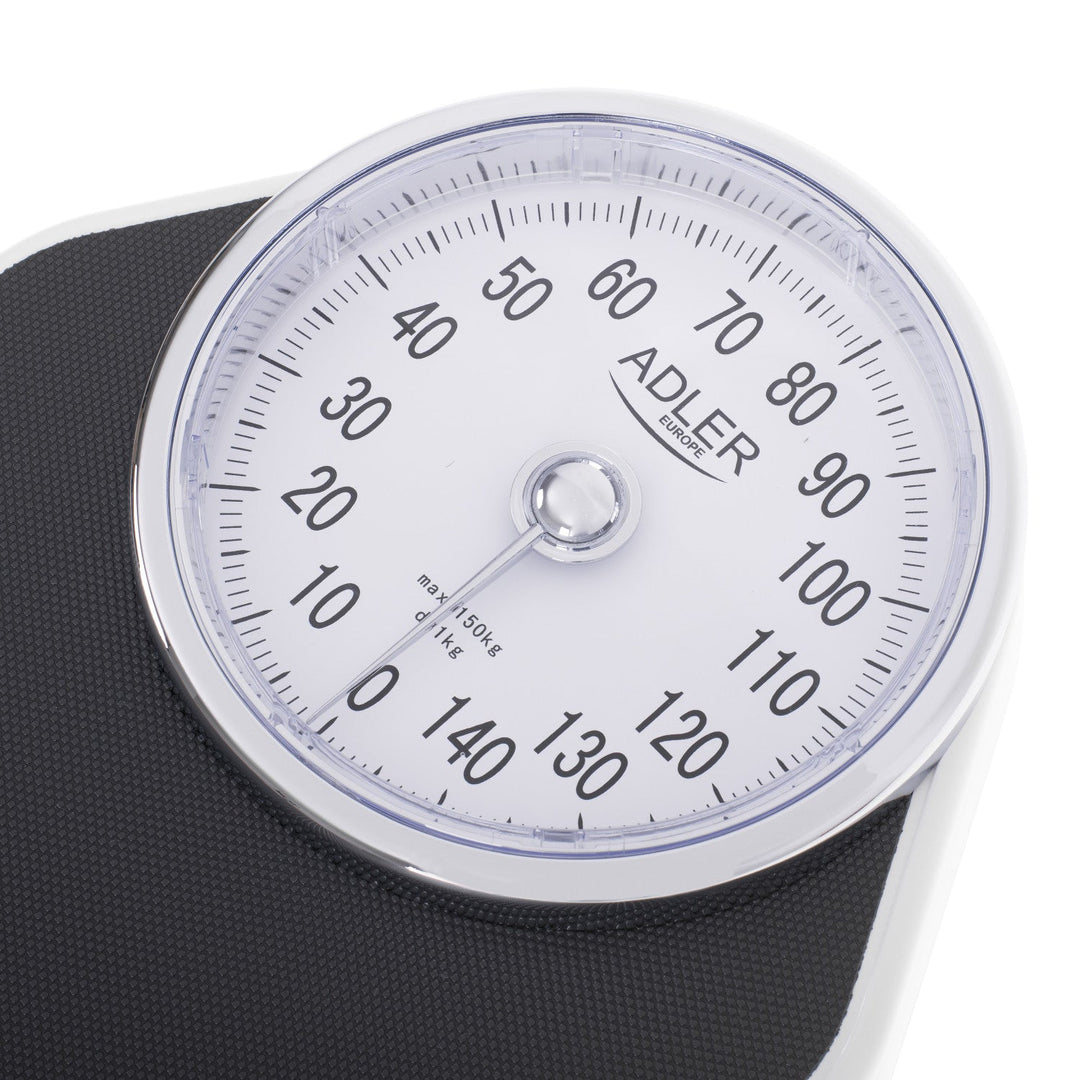 Adler bathroom scale, mechanical, up to 150 kg, AD 8177