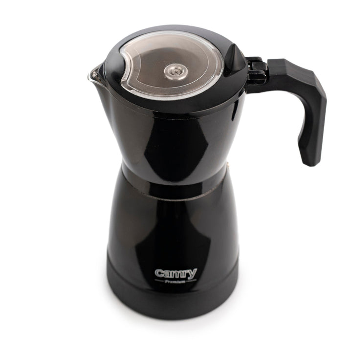 Moka Camry CR 4415B 300ml electric coffee machine for 6 cups of espresso