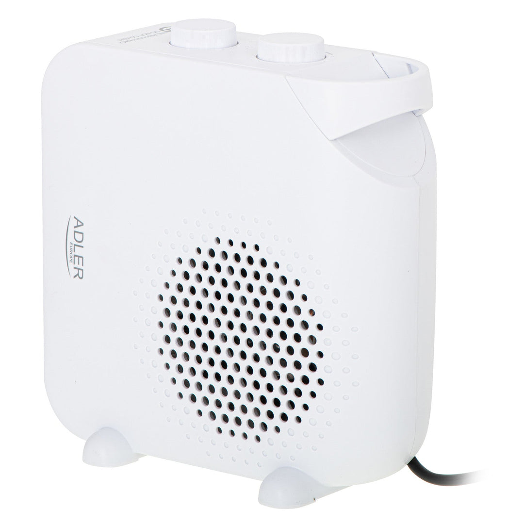 Adler fan heater, dual function, cold blow, 2000W, white, AD 7725