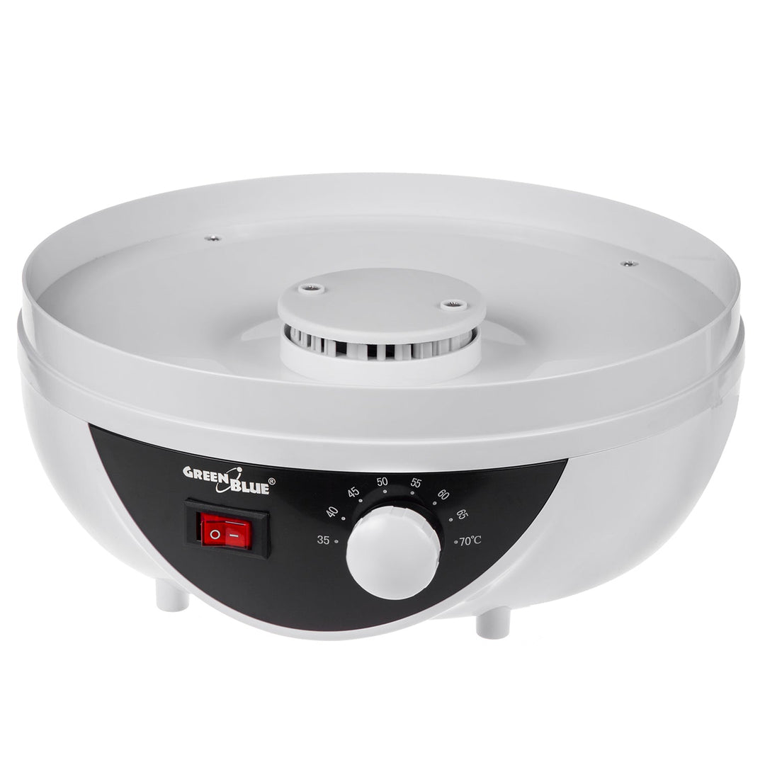 GreenBlue GB195 UK Food Dehydrator  mushroom, vegetable and fruit dryer, 250W power - very quiet, GB195 UK plug