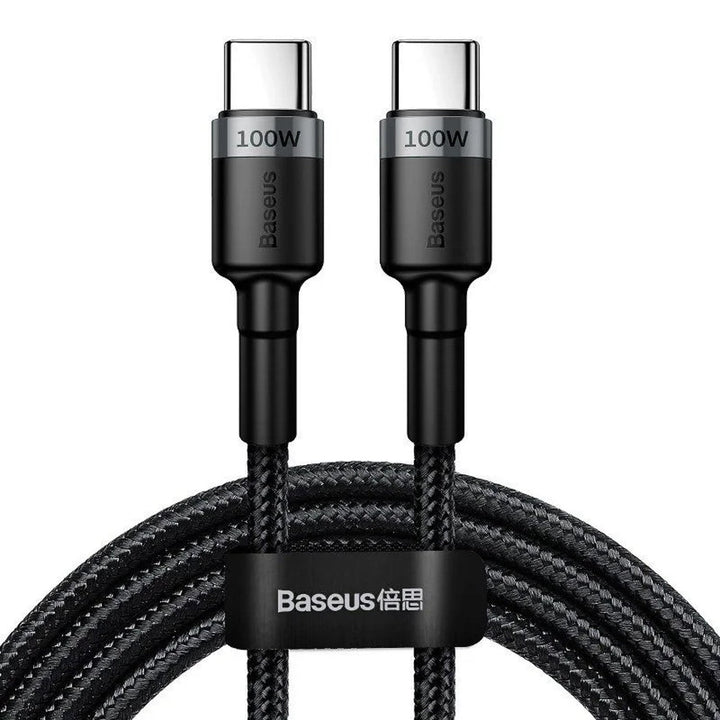 USB-C PD 2.0 200cm Baseus Cafule CATKLF-ALG1 Quick Charge 3.0 5A cable with 100W fast charging support