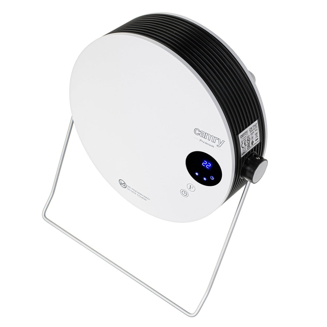 Camry bathroom heater, power 2000W, 2 heating levels, LCD display, remote control, CR 7747