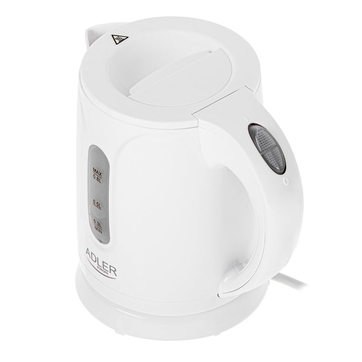 Adler cordless electric kettle, capacity 0.8L, power 850W, AD1371