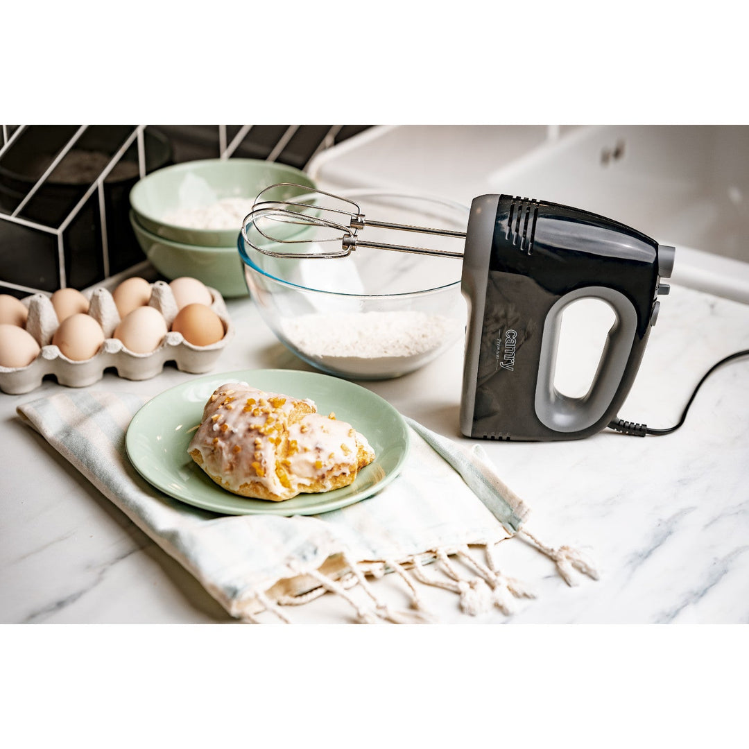 Camry Kitchen Mixer, 5 speeds, 750W, black, CR 4220b