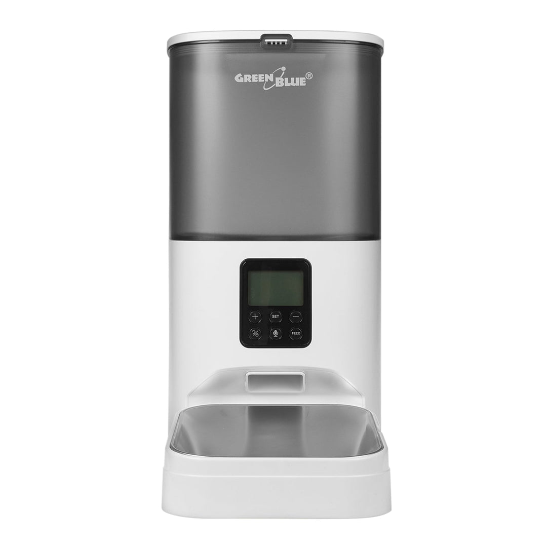 GreenBlue automatic pet food dispenser/feeder, 6L, USB 5V1A, GB393