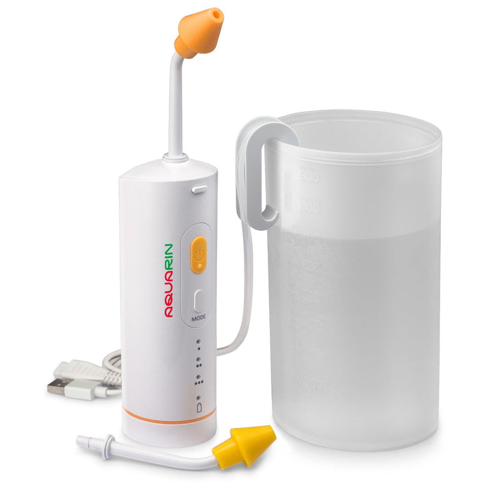 AQUARIN irrigator, for nasal rinsing, 900 ml container, 2 caps, LD-N1